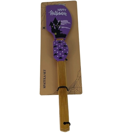 Halloween 2 Pc Baking Silicone Spatula Set Halloween Large and Mini Spatula Set - Picture 6 of 6